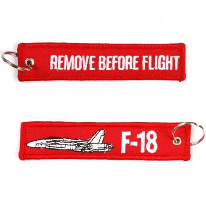 Klíčenka RBF + F-18 - 101 INC