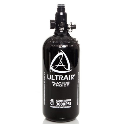 Ultrair HPA láhev 0.8 litru - 48 ci, 3000 psi aluminium - ASG