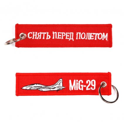 Klíčenka RBF + MIG 29 - 101 INC