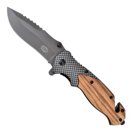 sck foldable pocket knife with thumb stud cw k03