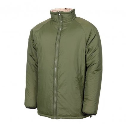 Bunda GB (britská) Thermal Jacket Lightweight (OD khaki) (velikost L) - MFH
