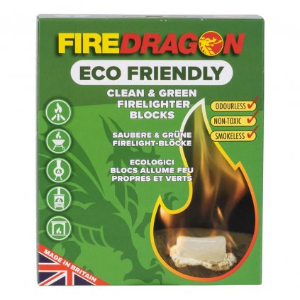 Ekologický pevný podpalovač FireDragon (CN346) (6ks) - BCB