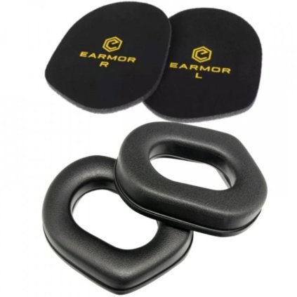 PVC náušníky a pěnové vložky do sluchátek EARMOR M31/M32/M31H/M32H - EARMOR