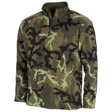 MFH Mikina Troyer Microfleece, long-sleeved, Vz.95 CZ camo