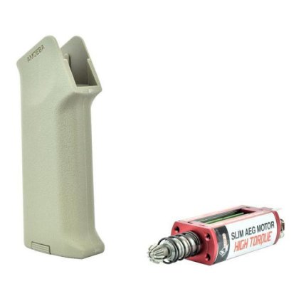 ares dark earth grip and motor kit ar pgm3 b