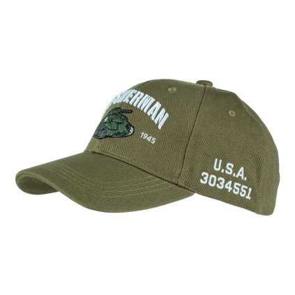 Fostex Baseball Cap M4 Sherman Tank, Olive