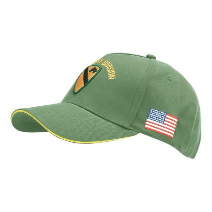 Fostex Baseball Cap US Cavalry WWII 3D, Olive
