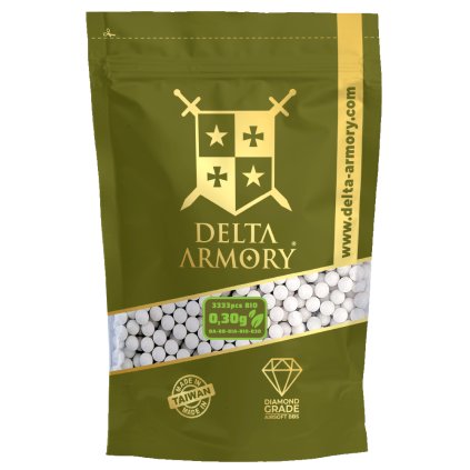 Airsoft kuličky BIO BB Delta Armory Diamond 0.30g/3300