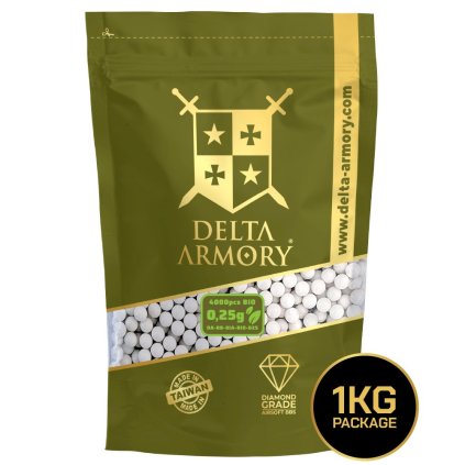 Airsoft kuličky BIO BB Delta Armory Diamond 0.25g/4000