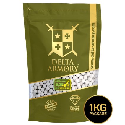 Airsoft kuličky BIO BB Delta Armory Diamond 0.25g/4000 Tracer