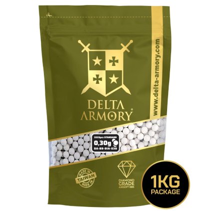 Airsoft kuličky BB Delta Armory Diamond 0.30g/3300