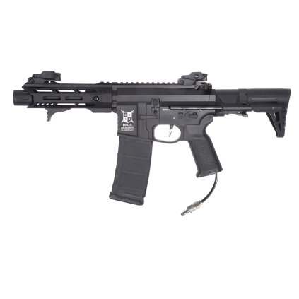 Delta Armory AR15 TALOS 1 PDW ALPHA GATE pulsar D airsoft gun, black