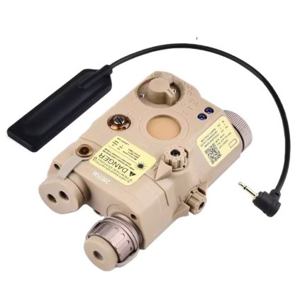 wadsn aiming device red laser with led flashlight dark earth wdx042 t