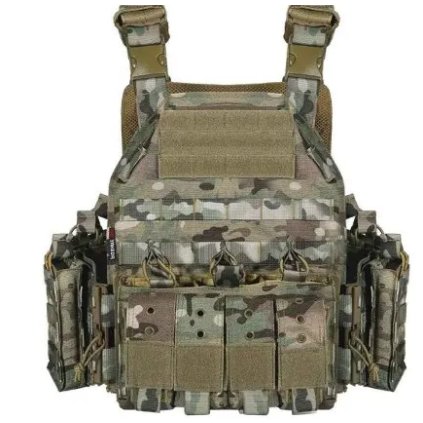 Taktická vesta nosič plátů YAKEDA VT-8300-2 multicamo