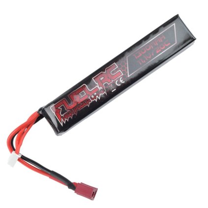 fuel li po battery 111v x 1300mah 20c stick deans plug fl 111x1300 de