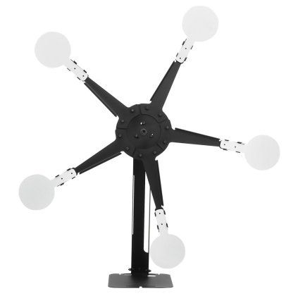 Rotating metal target  STAR Delta Armory Black