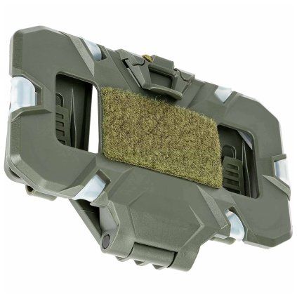 Polymer MOLLE phone pouch for use on plate carriers MP Olive