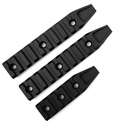 RIS lišty URX4 (1x 5slots, 2x 9slots) - E&C