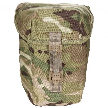 GB MTP camo pouch, Water Canteen (Osprey MK IV) (original, used)