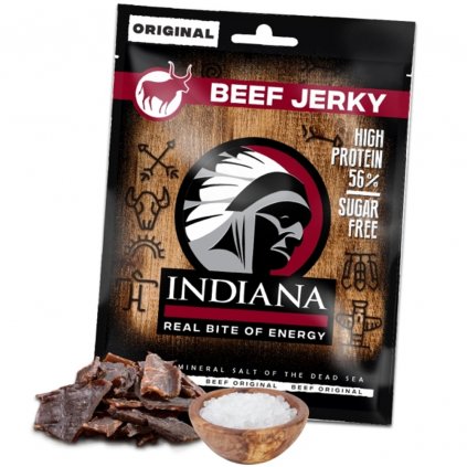 Jerky beef (hovězí) 25g original - INDIANA