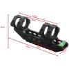 30mm connected mounting rings with spirit level, ACD Mount Extra Long - Vector Optics
