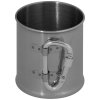 US field mug with carabiner 220ml (stainless steel) - MFH