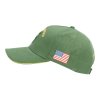 Fostex Čepice Baseball cap US Cavalry WWII 3D, Olivová