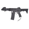 Delta Armory AR15 TALOS 1 PDW ALPHA GATE pulsar D airsoft gun, black
