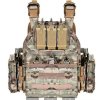 Tactical Plate Carrier Vest YAKEDA VT-8301 Multicam