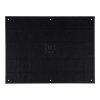 Foldable board with hook-and-loop surface  - patch panel  101 INC -  Black
