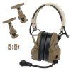 Tactical communication headset  Gen 6 Delta Armory Coyote Tan