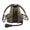 Tactical communication headset  Gen 6 Delta Armory Coyote Tan