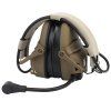 Tactical communication headset  Gen 6 Delta Armory Coyote Tan
