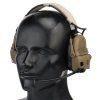 Tactical communication headset  Gen 6 Delta Armory Coyote Tan