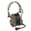 Tactical communication headset  Gen 6 Delta Armory Coyote Tan