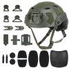 Training helmet  FAST SF SUPER HIGH CUT Delta Armory Olive green