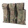 Front panel for  3 magazines  for use on tactical vests and plate carriers, Multicamo