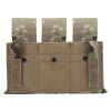 Front panel for  3 magazines  for use on tactical vests and plate carriers, Multicamo