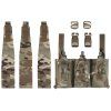 Front panel for  3 magazines  for use on tactical vests and plate carriers, Multicamo