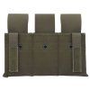 Front panel for 3 magazines for use on tactical vests and plate carriers, Ranger Green