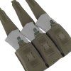 Front panel for 3 magazines for use on tactical vests and plate carriers, Ranger Green