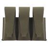 Front panel for 3 magazines for use on tactical vests and plate carriers, Ranger Green