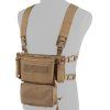 Delta Armory D3CRM Chest Rig – tactical rig, Coyote Brown