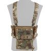 Delta Armory D3CRM Chest Rig – taktická vesta, Multicamo