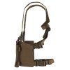 Delta Armory Modular Chest Rig – for M4 (3 magazines), MOLLE Coyote brown