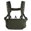 Delta Armory Modular Chest Rig – for M4 (3 magazines), MOLLE Ranger green