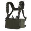Delta Armory Modular Chest Rig – for M4 (3 magazines), MOLLE Ranger green