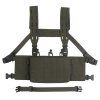 Delta Armory Modular Chest Rig – for M4 (3 magazines), MOLLE Ranger green