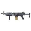 classic army electric rifle lmg black ca063m