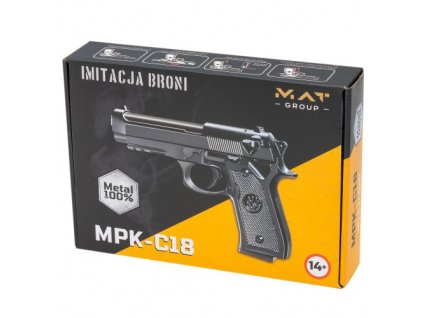 pistolet metalowy na kulki MPK C18 1